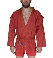 Куртка для самбо AX5 (р. 28; красная; без подкладки)