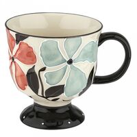 Кружка ''Пробуждение'' (кремовый-черный)