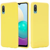 Чехол "Case" для Samsung Galaxy A02/M02 (жёлтый)