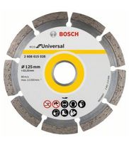 Алмазный круг Bosch ECO (сухая резка) универсальный (125х22 мм)
