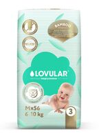 Подгузники "Lovular. Bamboo" (6-10 кг; 56 шт.)