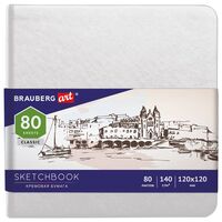 Скетчбук "Art Classic" (120х120 мм; белый)
