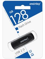 USB Flash Drive 128GB SmartBuy Scout Black (SB128GB2SCK)