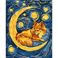 Картина по номерам "Золотые сны" (40х50 см)