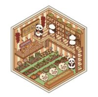 Набор для творчества "Румбокс-наклейки. Фермерские будни"