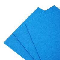 Фетр листовой мягкий "Astra" (20х30 см; морская волна; 3 листа)