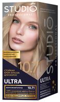 Крем-краска для волос "Ultra" тон: 10.71, жемчужный блонд