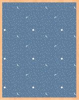 Простыня хлопковая на резинке "Night Stars" (160х200х25 см)
