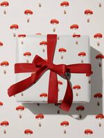 Бумага упаковочная "Мухоморы" (67х100 см)