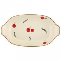 Блюдо фарфоровое "Вишенка" (330х182х45 мм)