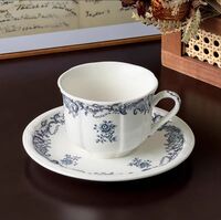 Кружка с блюдцем "Винтаж"