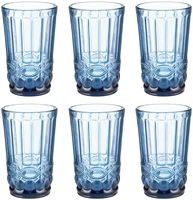 Набор стаканов для воды "Узор. Синий" (6 шт.; 300 мл)