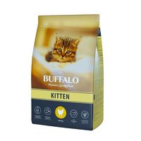 Корм сухой для котят "Mr.Buffalo Kitten" (10 кг; курица)