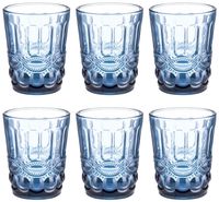 Набор стаканов для воды "Узор. Синий" (6 шт.; 200 мл)