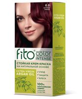 Крем-краска для волос "Fito Сolor Intense" тон: 6.6, сочный гранат