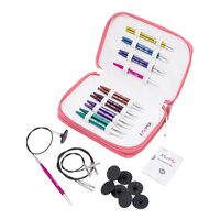 Набор съемных укороченных спиц для вязания "Zing" (8 размеров)