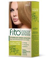 Крем-краска для волос "Fito Сolor Intense" тон: 7.3, медовая карамель