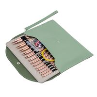 Набор съемных спиц для вязания (10 см; 13 размеров; медный)