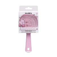 Расческа для волос "Lollipop Shaped Mini Detangling" (розовый)