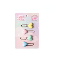 Скрепки декоративные "Сердечки" (4 шт.)