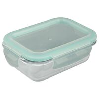 Контейнер для хранения продуктов "Стеклянный" (370 мл; зеленый)