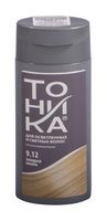 Оттеночный бальзам для волос "Тоника" тон: 9.12, холодная ваниль