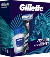 Подарочный набор "Gillette" (бритва, лосьон после бритья)