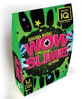 Набор для опытов "Wow slime" (чёрный)