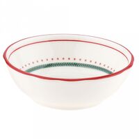 Блюдце-розетка фарфоровое "Карельская брусника" (120 мл)