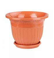 Цветочный горшок "Лозанна" (25 л; коричневый)