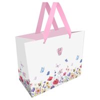 Пакет бумажный подарочный "For you" (32х26х12 см)