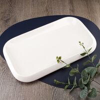 Блюдо сервировочное "Маршмеллоу" (405х250х36 мм)