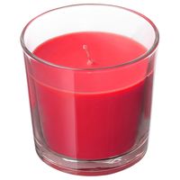 Свеча декоративная ароматизированная "Красные садовые ягоды"