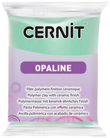 Глина полимерная "CERNIT Opaline" (зеленая мята; 56 г)