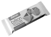 Глина полимерная самозатвердевающая "Darwi Beton" (серый; 1000 г)