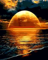 Картина по номерам "Свет золотой луны" (400х500 мм)