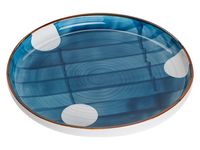 Тарелка-блюдо керамическое "Blue Marine" (200х200х25 мм)