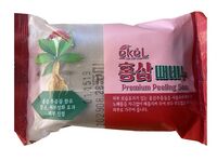 Косметическое пилинг-мыло для лица и тела "С экстрактом красного женьшеня" (150 г)