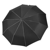 Зонт "AmeYoke" (чёрно-белый; арт. RB588 edging)