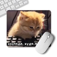 Коврик для мыши "Хоспаде куда я жмав" (арт. 8178)