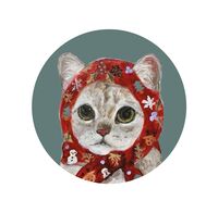 Подставка "Красная косыночка"