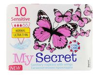 Гигиенические прокладки "My Secret Sensitive Normal" (10 шт.)
