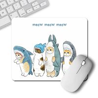 Коврик для мыши "Котики акулки" (арт. 8197)