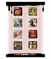 Набор 3D наклеек "Крысы мемы"