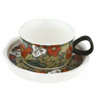 Чашка с блюдцем "Садовая фантазия" (250 мл)