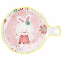 Блюдо фарфоровое "Банни" (200х253х30 мм)