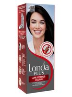 Крем-краска для волос "Londa Plus. Для упрямой седины" тон: 33/0, интенсивный темно-коричневый