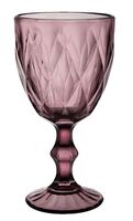 Бокал стеклянный "Бордовый ромб" (320 мл)