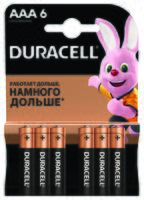 Батарейка Duracell AAA LR03 MN2400 Alkaline (6 шт.)