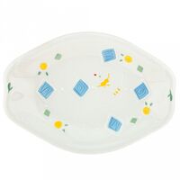 Блюдо фарфоровое "Чайка" (280х202х37 мм)